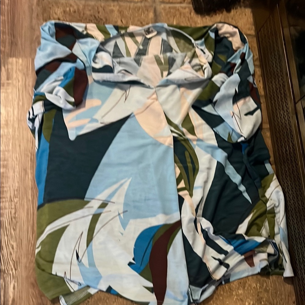 Sew In Love Multicolor Abstract Blouse
